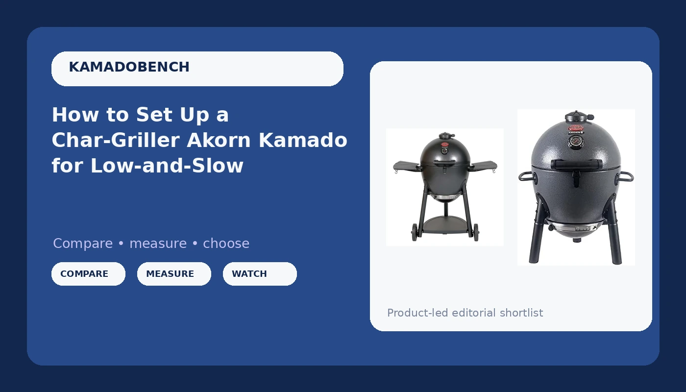 How to Set Up a Char-Griller Akorn Kamado for Low-and-Slow