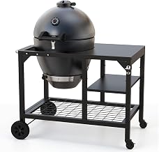 Brand-Man Steel Kamado Charcoal Grill &amp; Smoker